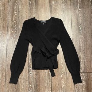 Express Wrap Sweater